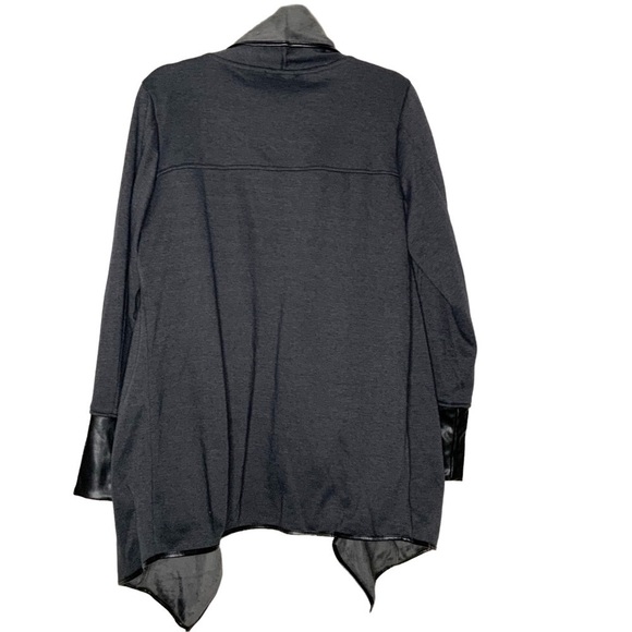 MOTHERHOOD Maternity dark grey open front cardigan. Size L - Picture 7 of 10